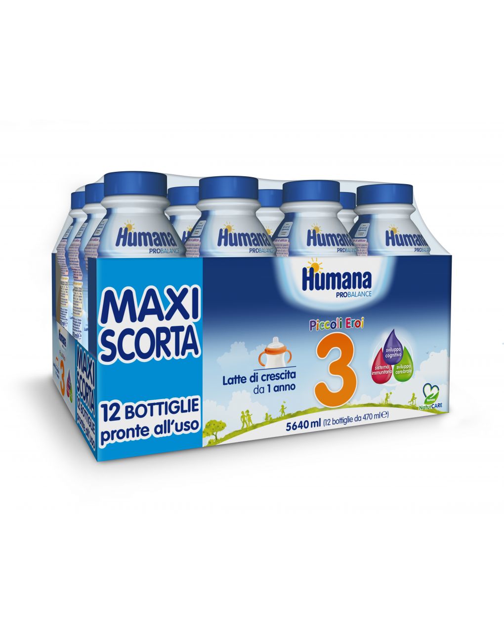 

Humana 3 ProBalance Latte di Crescita 12x470ml